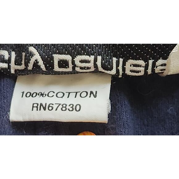 Cathy Daniels Blue Anchor Print Cropped Leggings Small Lightweight Pull On Soft - Picture 5 of 6